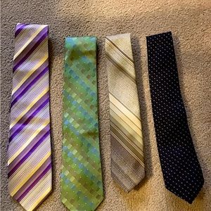 Ties. Lot of 4